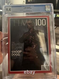 Time 100 Magazine SNOOP DOG LA Legend! Graded CGC Music? DOGG? AMAZING