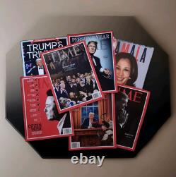 Time Magazine 7 Political Issues Trump, Elon, Jimmy Carter, Kamala Harris