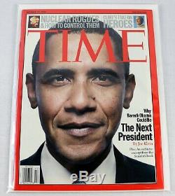 Time Magazine Barack Obama October 23 2006 SOLD OUT Top Loader NM No Label New