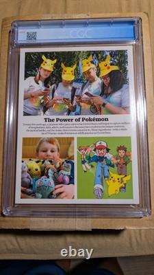 Time Magazine Special Edition Pokemon Charizard Cover Cgc 9.4 First Print 2025