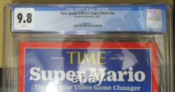 Time Magazine Special Edition Super Mario 40 Years Cgc 9.8 First Print 2025 Mint