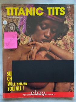 Titanic Tits Magazine Vol. 1 No. 1 Ultra Rare! C