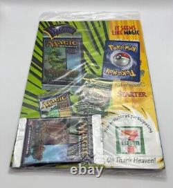 Top Deck Issue 1, Dec. 1999 with Magic Pack and Pokemon Card Sealed US Seller