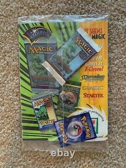 Top Deck Vol. 1 Issue 1, Dec. 1999 with Magic Pack and Pokemon Card Sealed