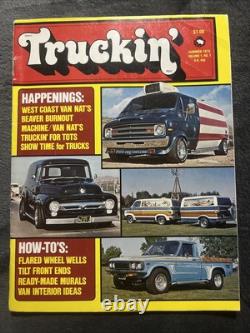 Truckin' Magazine Summer 1975 Volume 1. No 1, RARE First Edition Release Issue 1