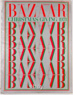 Twiggy HILDEGARD NEF Woody Allen HARPERS December 1971 Cybill Shepherd GUCCI vtg