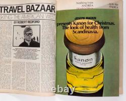 Twiggy HILDEGARD NEF Woody Allen HARPERS December 1971 Cybill Shepherd GUCCI vtg