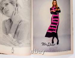 Twiggy HILDEGARD NEF Woody Allen HARPERS December 1971 Cybill Shepherd GUCCI vtg