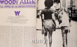 Twiggy HILDEGARD NEF Woody Allen HARPERS December 1971 Cybill Shepherd GUCCI vtg