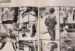 Twiggy HILDEGARD NEF Woody Allen HARPERS December 1971 Cybill Shepherd GUCCI vtg