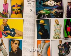 Twiggy HILDEGARD NEF Woody Allen HARPERS December 1971 Cybill Shepherd GUCCI vtg