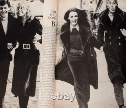 Twiggy HILDEGARD NEF Woody Allen HARPERS December 1971 Cybill Shepherd GUCCI vtg