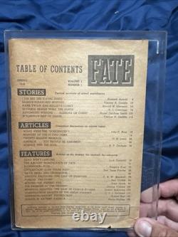 UFO's Robert N ed Webster Fate Volume 1 Number 1 Spring 1948 1st Edition
