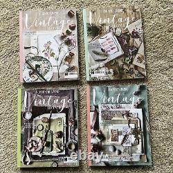 UK COUNTRY LIVING VINTAGE HOME Magazine/Book Complete Set All 4 Issues