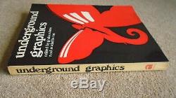 UNDERGROUND GRAPHICS book Ed. Keen/ La Rue. Oz magazine, Hapshash, Martin Sharp