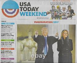 USA TODAY Newspaper January 20 2017 Donald Trump Inauguration COLLECTOR'S ISSUE