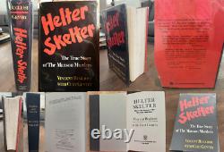Ultimate Charles Manson Collection 14 Rare First Edition Books + LIFE Magazine