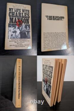 Ultimate Charles Manson Collection 14 Rare First Edition Books + LIFE Magazine