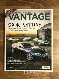 VANTAGE Magazine Issues 1 2 3 4 5 6 7 8 9 10 11 12 Aston Martin V8 V12 Vanquish