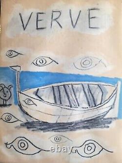 VERVE Magazine Vol 19/20, Paris 1946 Picasso Edition First Edition Lithographs