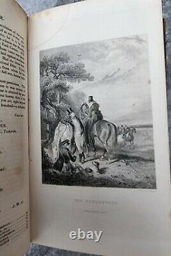 VERY RARE 6 X The Sporting Magazine BOOKS 1835-1837 VOL 10 TO 14 +1 FROM 1869