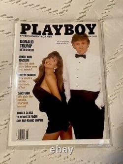 VERY RARE Playboy Donald Trump March 1990 Magazine. A Collector's Dream! Great