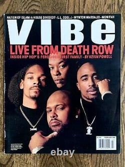 VIBE Magazine Death Row Records Iconic Rare