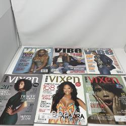 VIBE Magazine Lot Of 19 Y2K 2005-2007 Vixen Rap Hip Hop READ