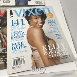 VIBE Magazine Lot Of 19 Y2K 2005-2007 Vixen Rap Hip Hop READ