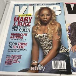 VIBE Magazine Lot Of 19 Y2K 2005-2007 Vixen Rap Hip Hop READ