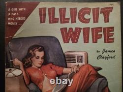 VTG Illicit Wife 1948 Pulp pb Sleaze Digest Magazine Famous GGA Cover Art RARE