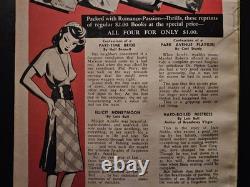 VTG Illicit Wife 1948 Pulp pb Sleaze Digest Magazine Famous GGA Cover Art RARE