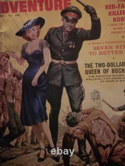 VTG Man's Adventure Magazine Dec 1959 Nazi Torture Cover Art by Clarence Doore