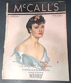 VTG McCall's Magazine 1935 Lot Of (9) Issues Jan. July & Oct. Nov. Neysa McMein