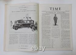 VTG TIME Magazine October 14, 1929 Vol. XIV No. 16 William Wrigley Jr. Cubs Cover