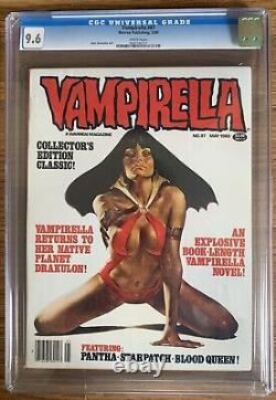 Vampirella Warren Publications #87 9.6! White pages 1980 Jose Gonzalez