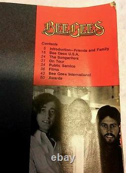 Very Rare Vintage Billboard Salutes The Bee Gees Magazine Book 1978 (15x11)