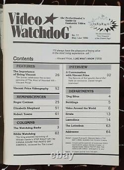 Video Watchdog No. 11 (May / Jun 1992)