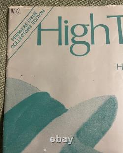Vintage 1974 HIGH TIMES MAGAZINE PREMIER ISSUE #1 (COLLECTORS EDITION) 1ST wow