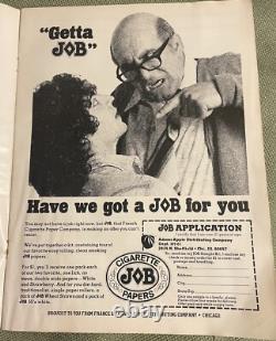 Vintage 1974 HIGH TIMES MAGAZINE PREMIER ISSUE #1 (COLLECTORS EDITION) 1ST wow
