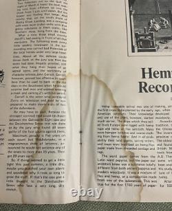 Vintage 1974 HIGH TIMES MAGAZINE PREMIER ISSUE #1 (COLLECTORS EDITION) 1ST wow