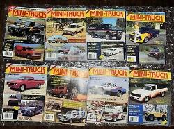 Vintage 1981-1984 MINI-TRUCK Magazine Lot Of 28 Magazines