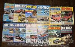 Vintage 1981-1984 MINI-TRUCK Magazine Lot Of 28 Magazines