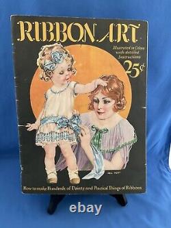 Vintage American RIBBON ART Early Edition 1900's