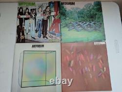 Vintage Artforum Magazine lot of 56 unique issues- 1960's and 1970's Good Con