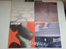 Vintage Artforum Magazine lot of 56 unique issues- 1960's and 1970's Good Con