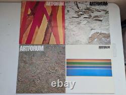 Vintage Artforum Magazine lot of 56 unique issues- 1960's and 1970's Good Con