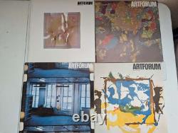 Vintage Artforum Magazine lot of 56 unique issues- 1960's and 1970's Good Con