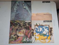 Vintage Artforum Magazine lot of 56 unique issues- 1960's and 1970's Good Con