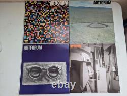 Vintage Artforum Magazine lot of 56 unique issues- 1960's and 1970's Good Con